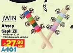 JWİN AHŞAP SAPLI ZİL JWİN AHŞAP SAPLI ZİL